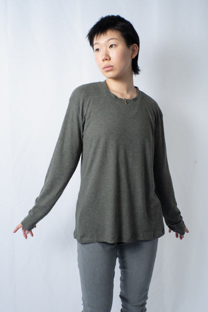 LUNA PARK Muted Grey Longsleeve